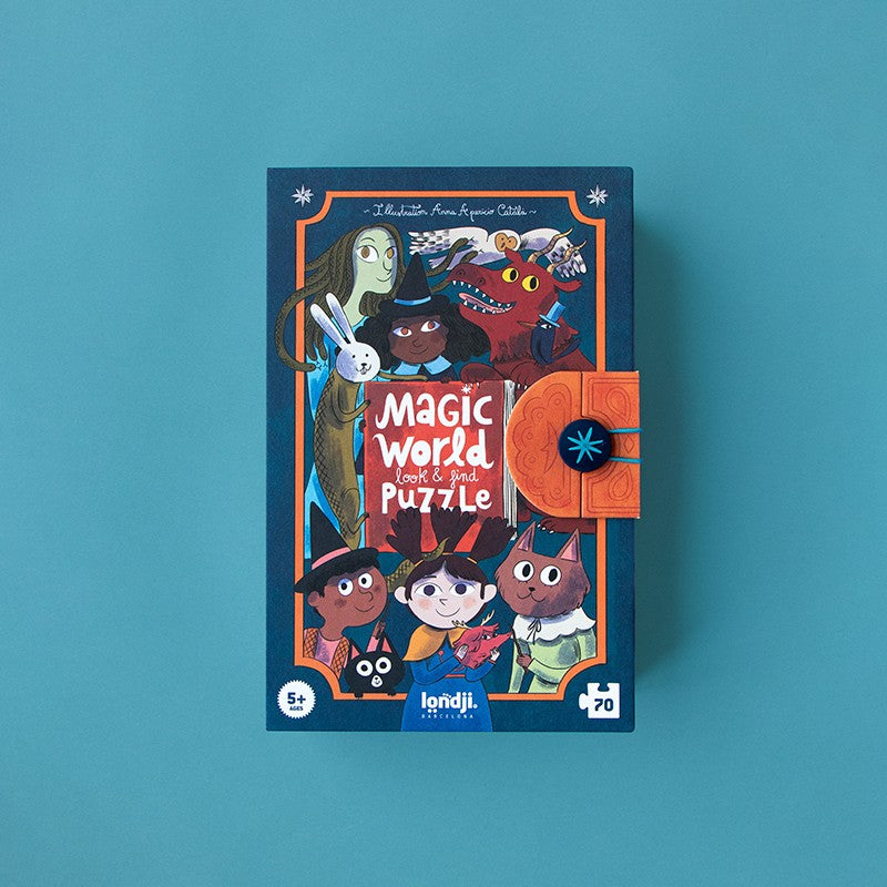 Puzzle d’observation Magic World – 70 pièces