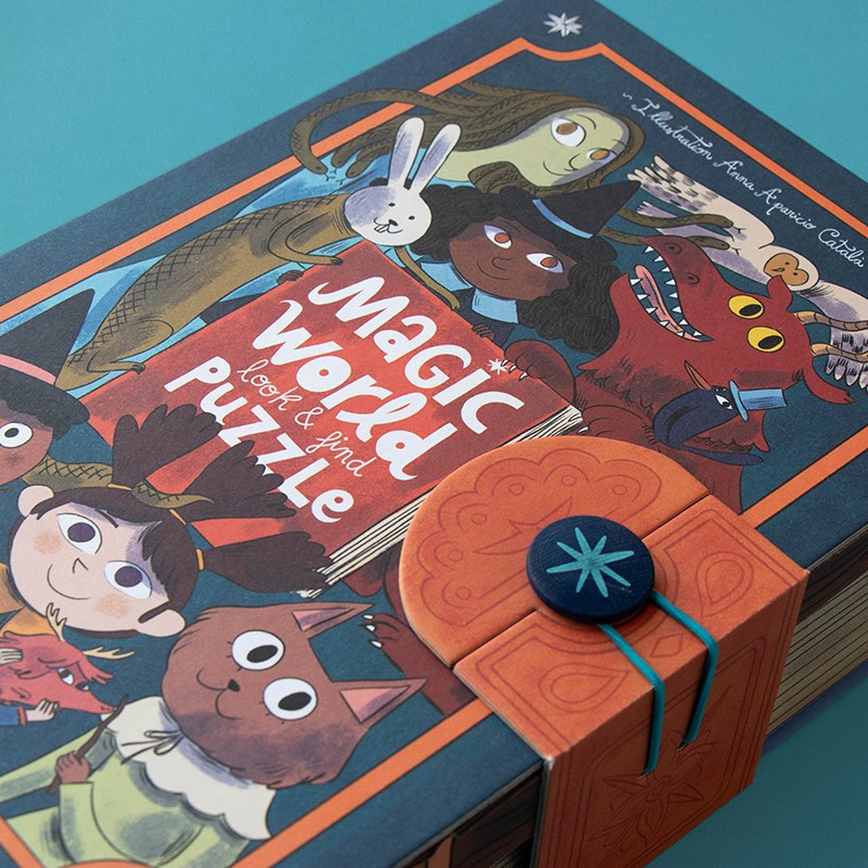 Puzzle d’observation Magic World – 70 pièces
