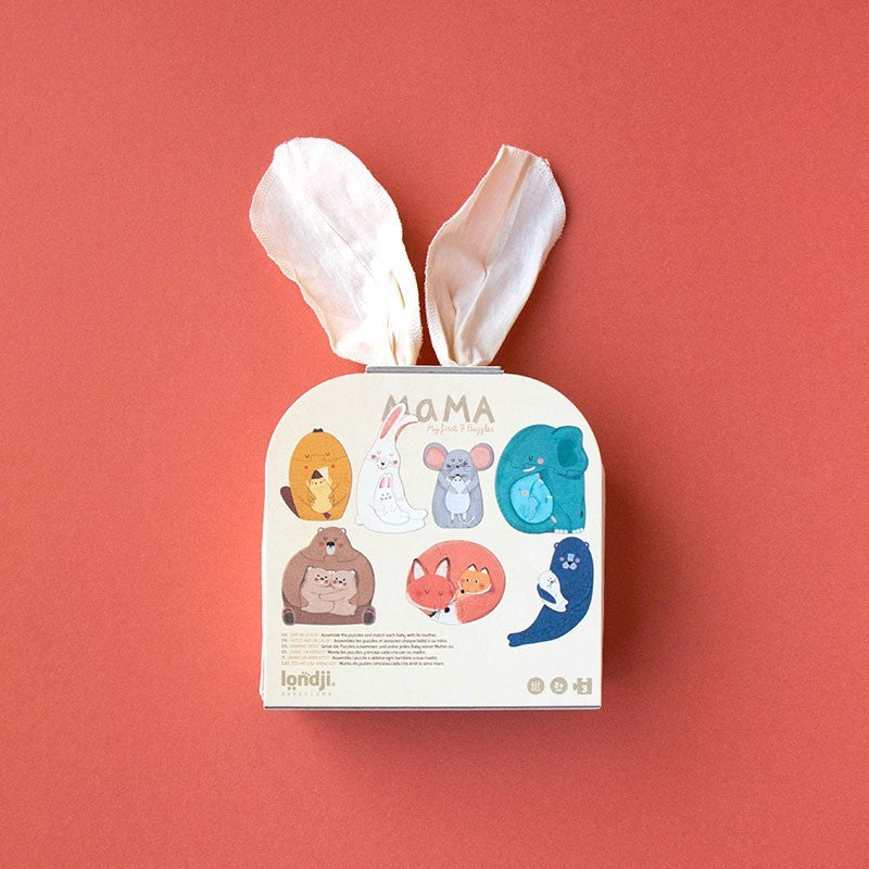 Puzzle MAMA – 7 puzzles évolutifs mamans et bébés animaux