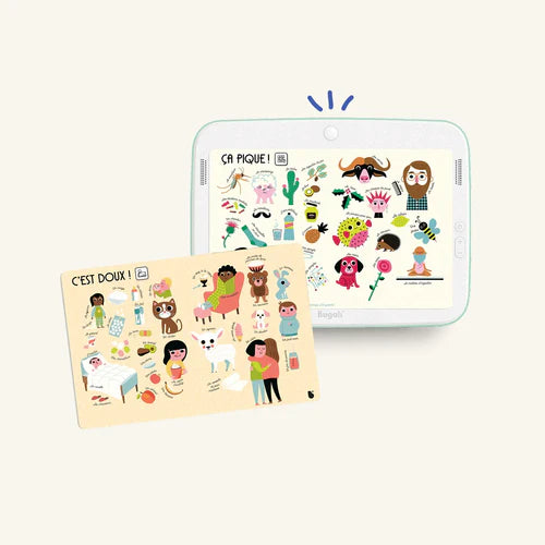 Coffret 5 cartes interactives Kézaco – Bugali | Éveil bilingue dès 18 mois