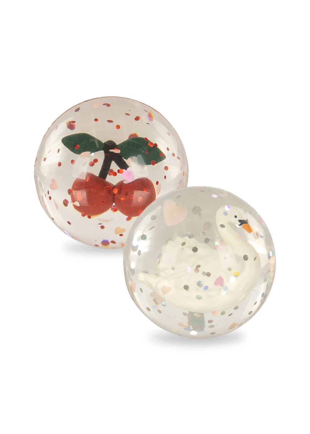 Balle Rebondissante Transparente Konges Sløjd – paillettes