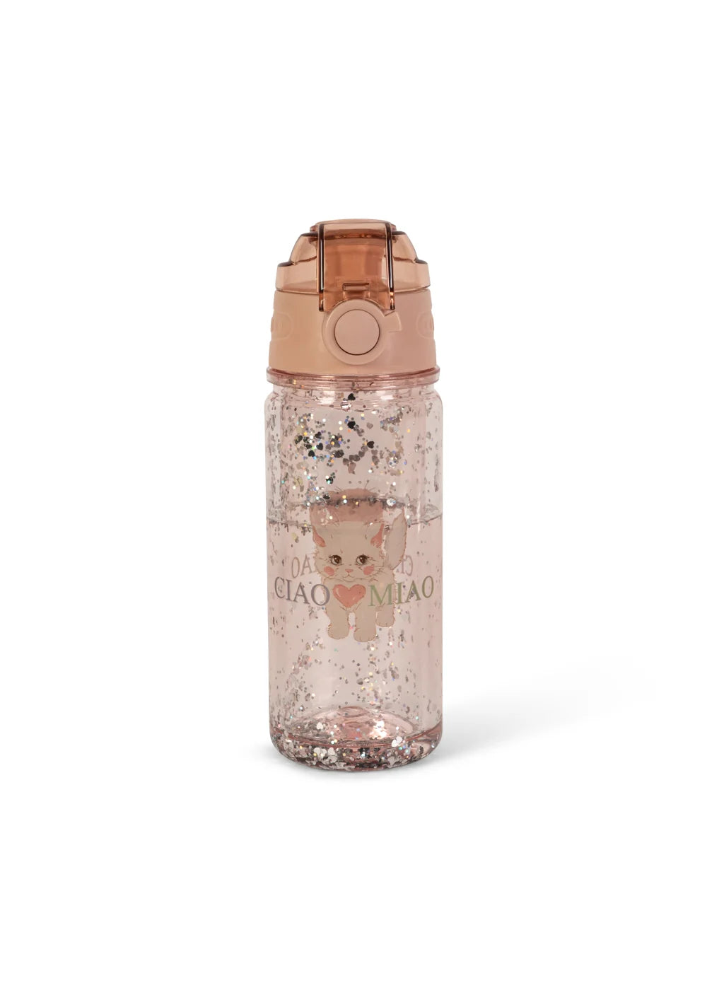 Gourde à Paillettes Konges Sløjd – Bouteille Enfant PCTG avec Paille