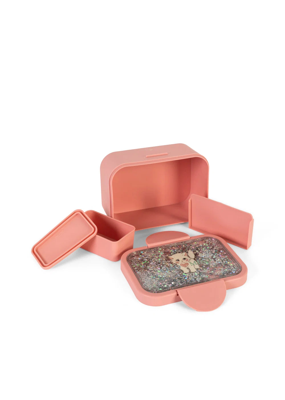 Lunch box GLITTER – Boîte à Goûter avec Séparateur Amovible