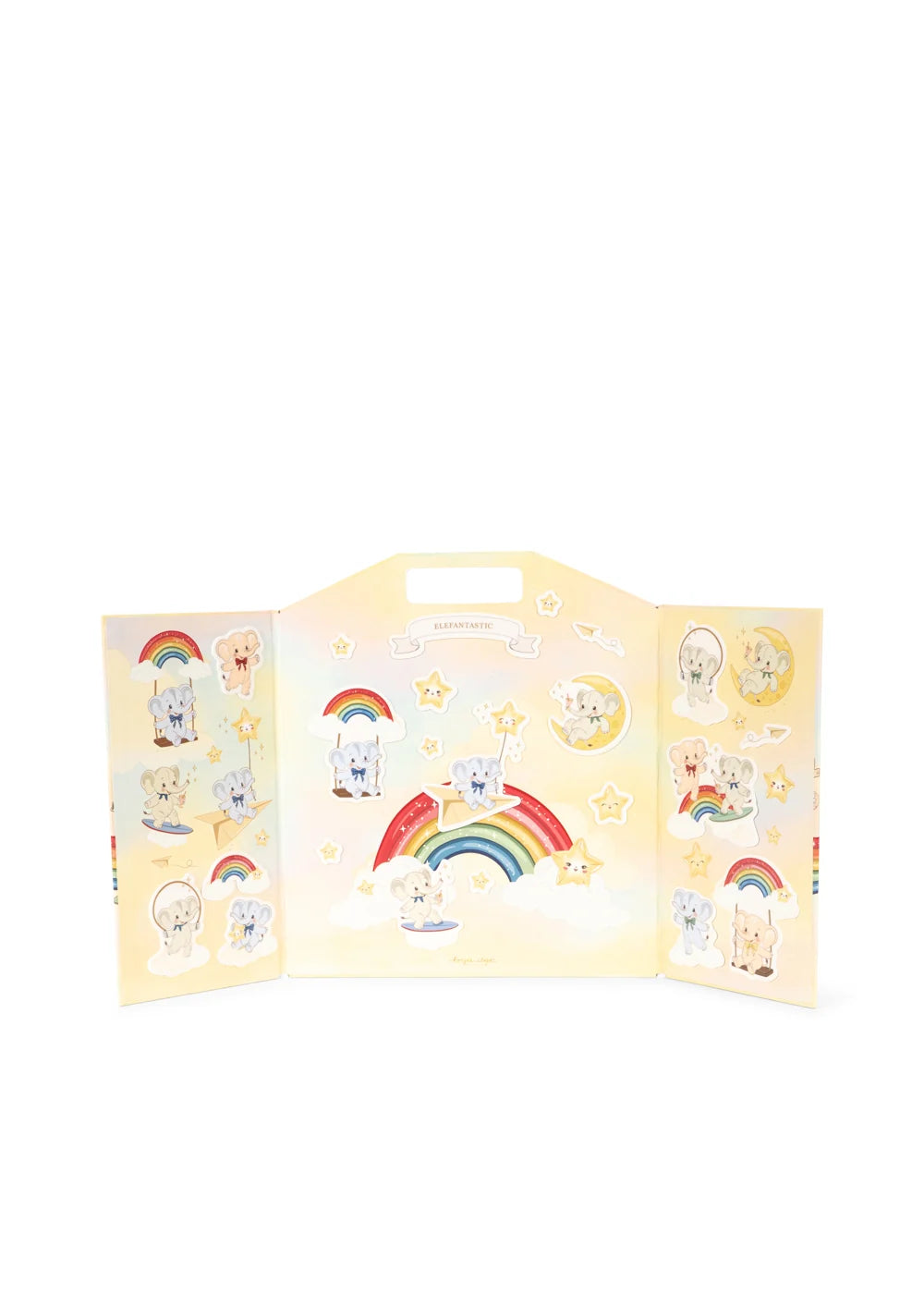 MY STICKER WORLD – Livre de stickers réutilisables | Konges Sløjd