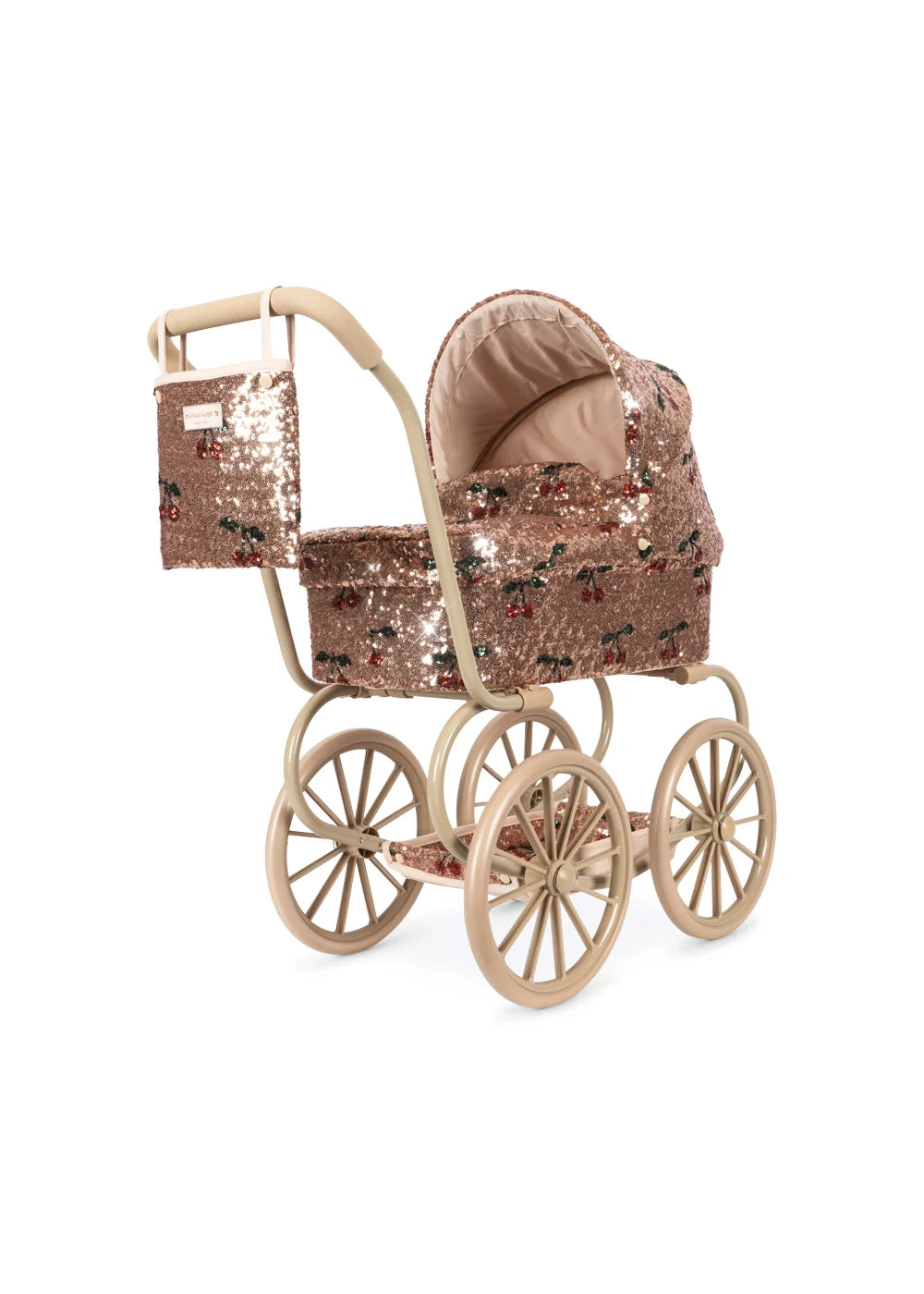 Landau de poupée Minnie à paillettes Cherry Sequin