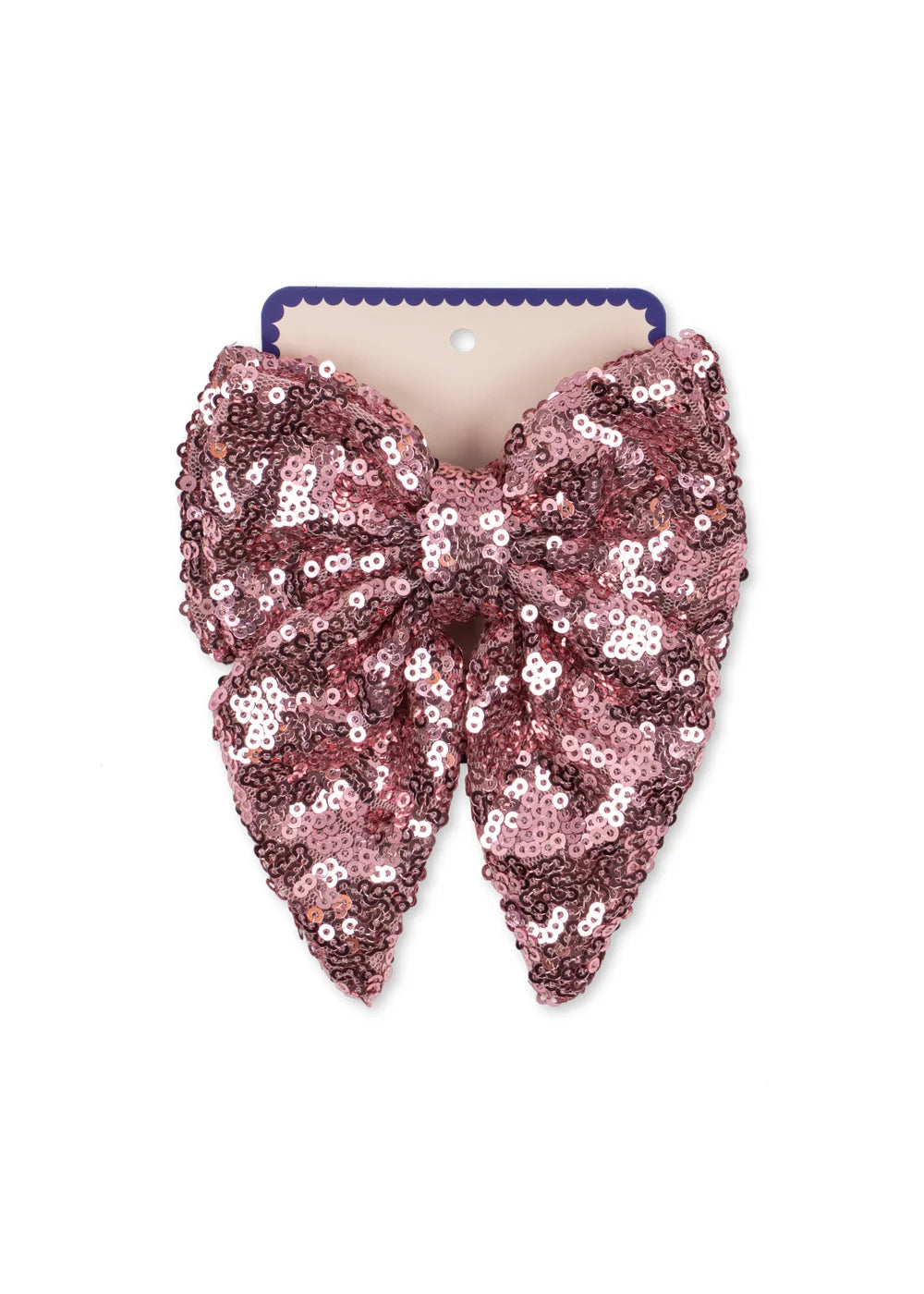 Barrette Tindra à nœud en sequins