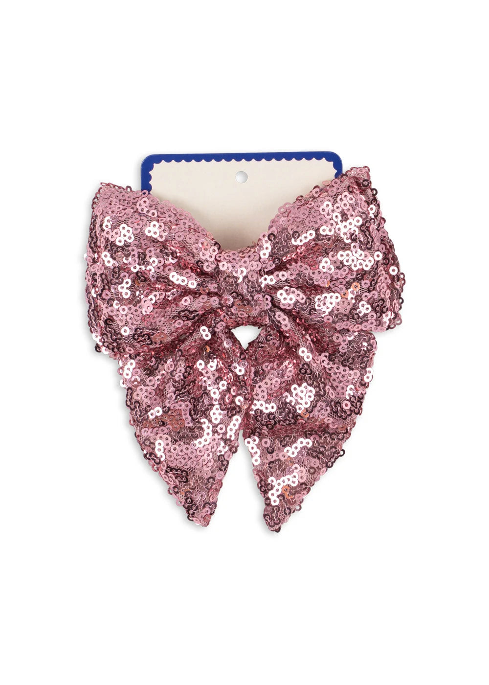 Barrette Tindra à nœud en sequins
