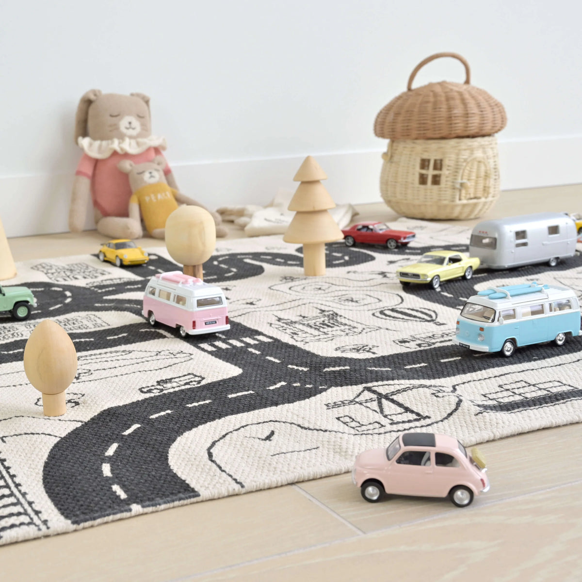 Tapis de jeu routes de France Norev