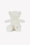 Gaston l'ourson – Peluche bouclette nacre 25 cm