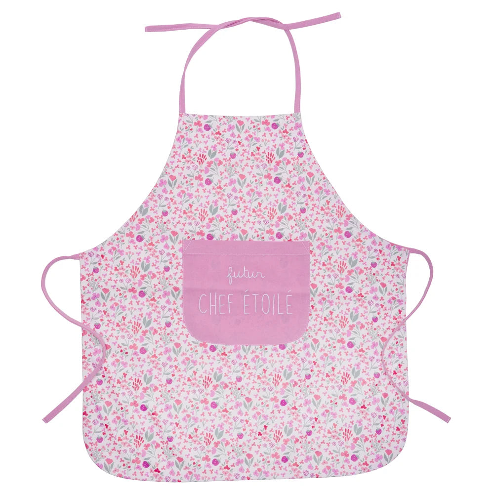 Tablier de cuisine enfant imperméable "Futur chef étoilé"