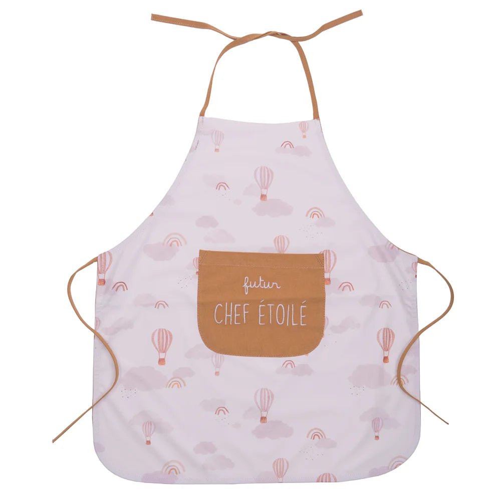 Tablier de cuisine enfant imperméable "Futur chef étoilé"