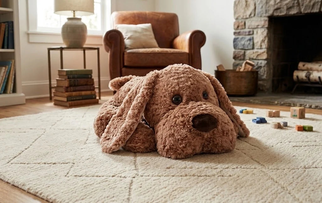 The Great Manfred, peluche chien Bukowski 60 cm