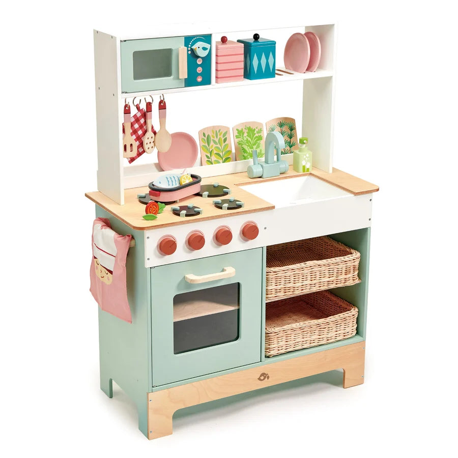 Cuisine en bois avec four et accessoires – Kitchen Range - Tender Leaf - EXCLU WEB