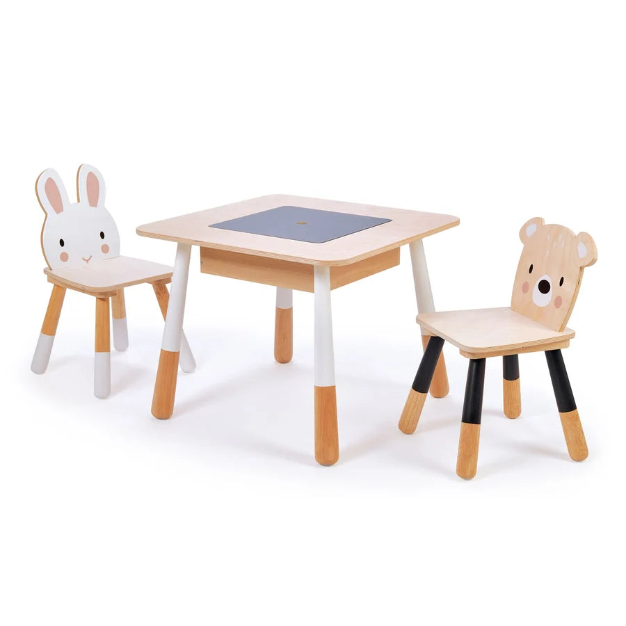 Table et 2 chaises enfant en bois Forest - Tender Leaf - EXCLU WEB