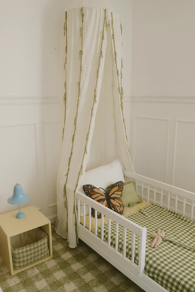 Tapis Lavable Vichy Matcha – Lorena Canals
