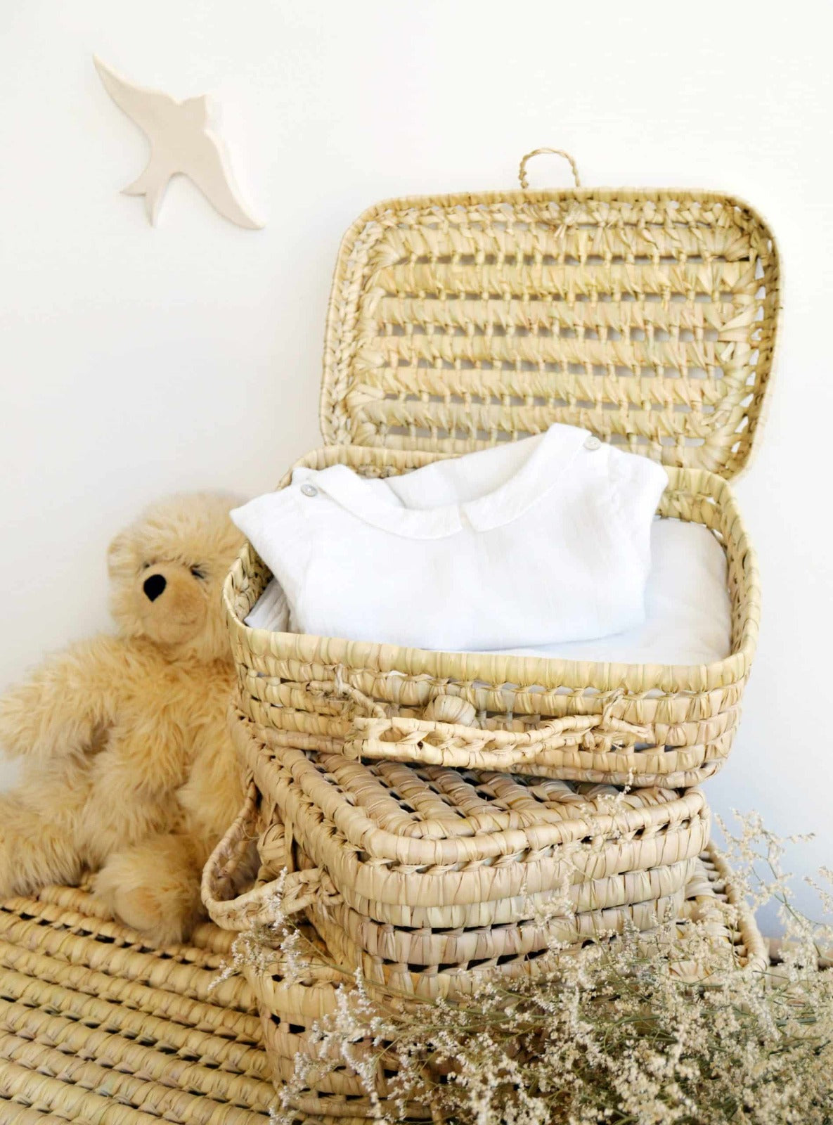 Valisette Lisette en osier – Rangement & Décoration