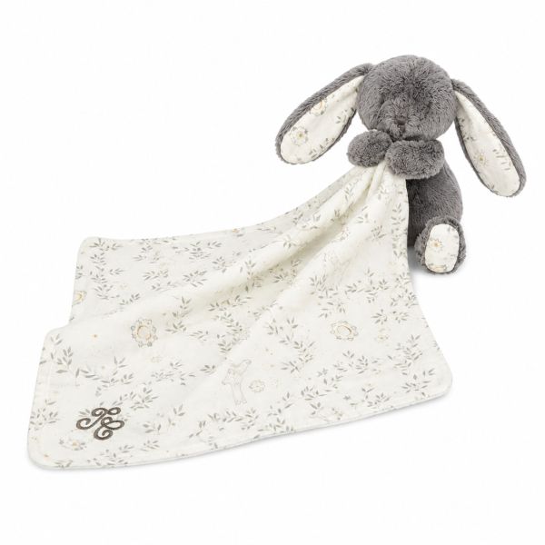 Augustin le lapin – Doudou gris imprimé Rêve étoilé | Tartine et Chocolat