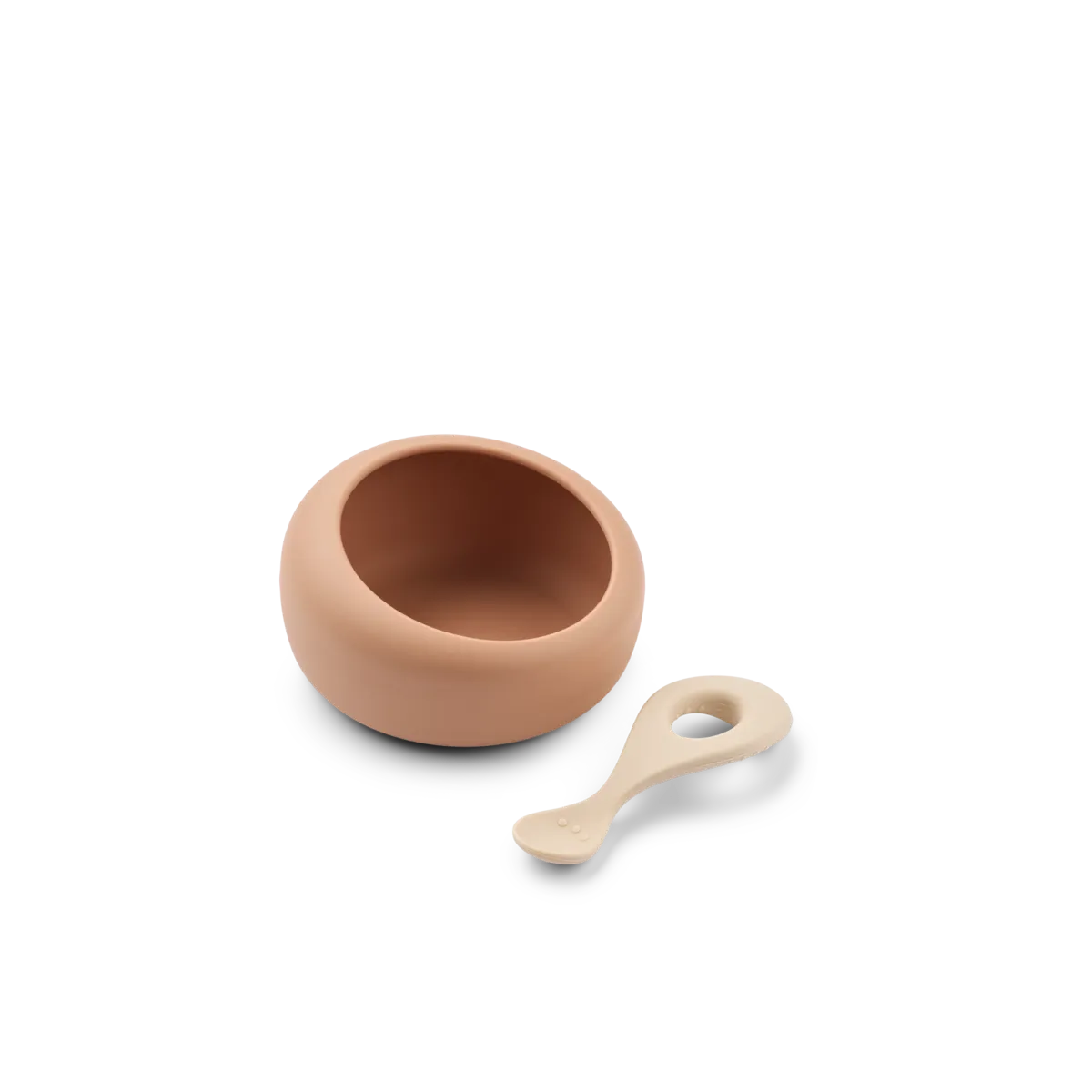Bol de démarrage Sparia avec cuillère – Silicone souple et incassable