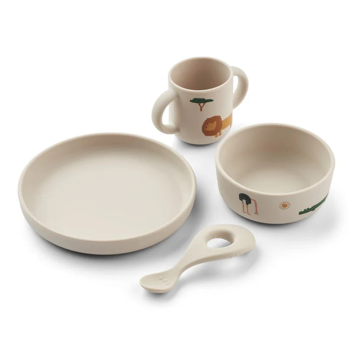 Set de Vaisselle en Silicone VIVI | Liewood