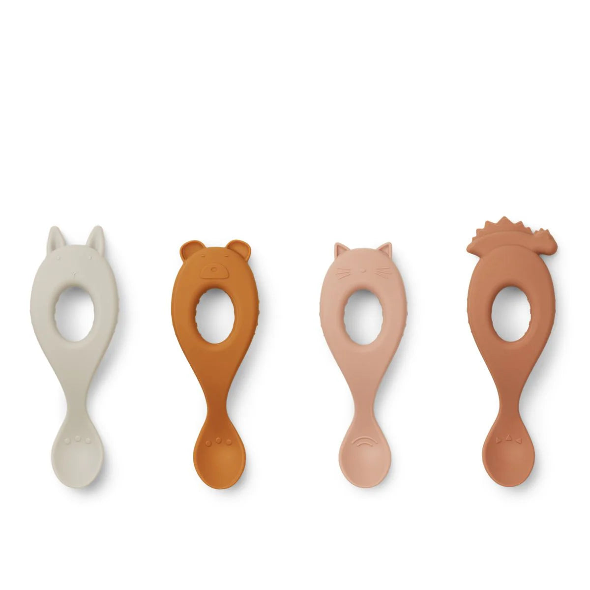 Lot de 4 cuillères en silicone Liva  | Liewood