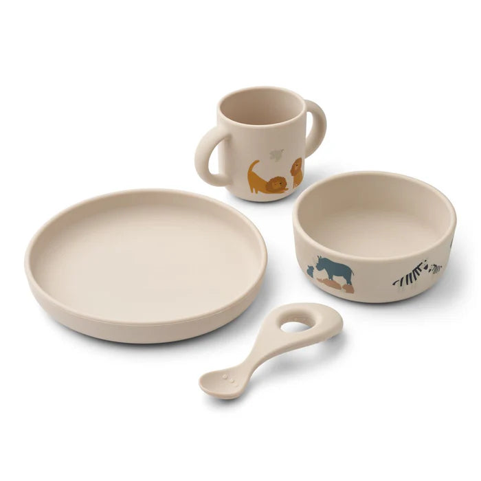 Set de Vaisselle en Silicone VIVI | Liewood