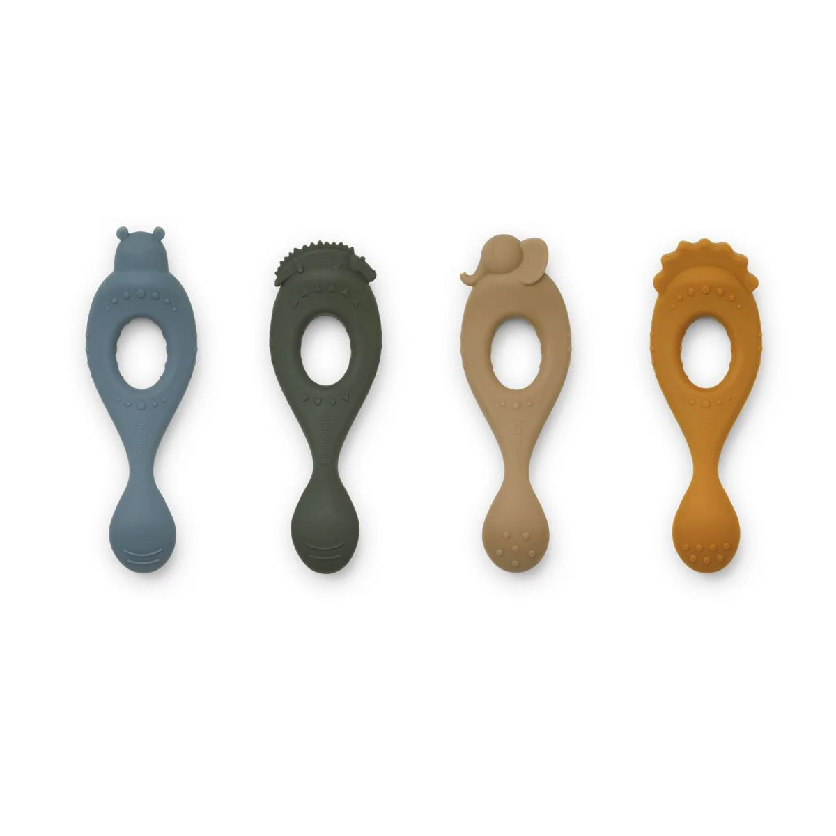 Lot de 4 cuillères en silicone Liva  | Liewood