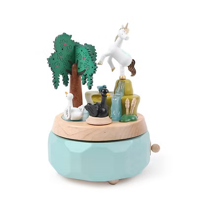 Boîte à musique Wooderful Life – Mécanisme Sankyo, fabrication artisanale