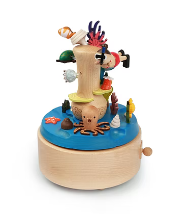 Boîte à musique Wooderful Life – Mécanisme Sankyo, fabrication artisanale
