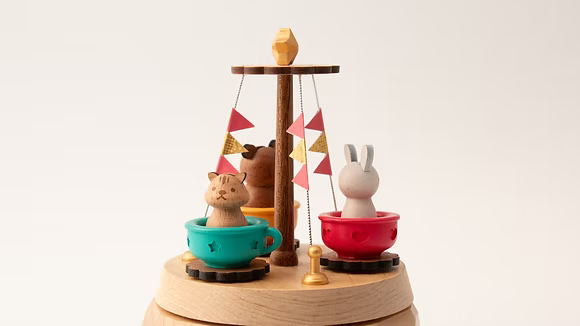 Boîte à musique Wooderful Life – Mécanisme Sankyo, fabrication artisanale