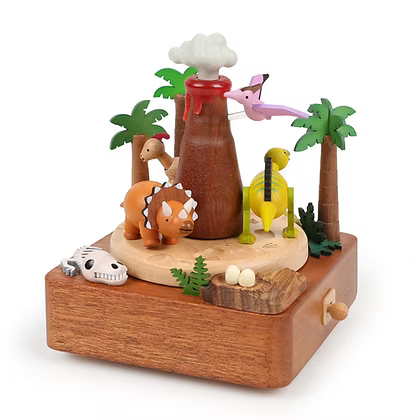 Boîte à musique Wooderful Life – Mécanisme Sankyo, fabrication artisanale