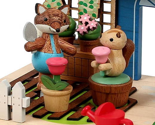 Boîte à musique Wooderful Life – Mécanisme Sankyo, fabrication artisanale