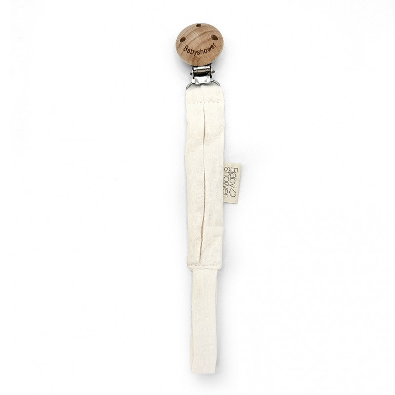Attache-tétine Wood – Babyshower