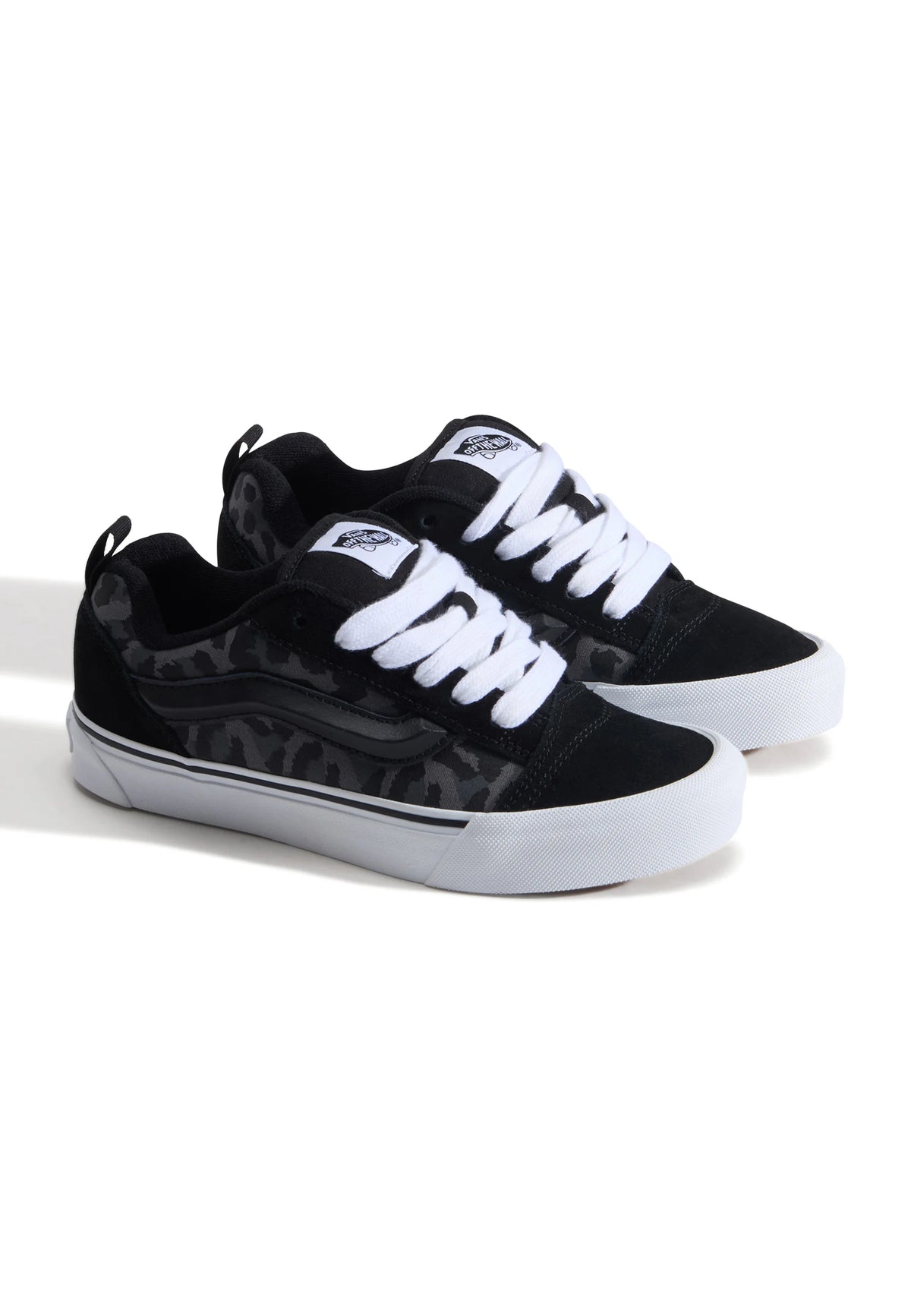 Chaussures KNU Skool Léopard - Vans Noir
