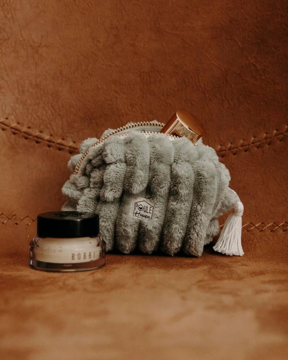 Mini trousse Baby Louise en minky matelassé