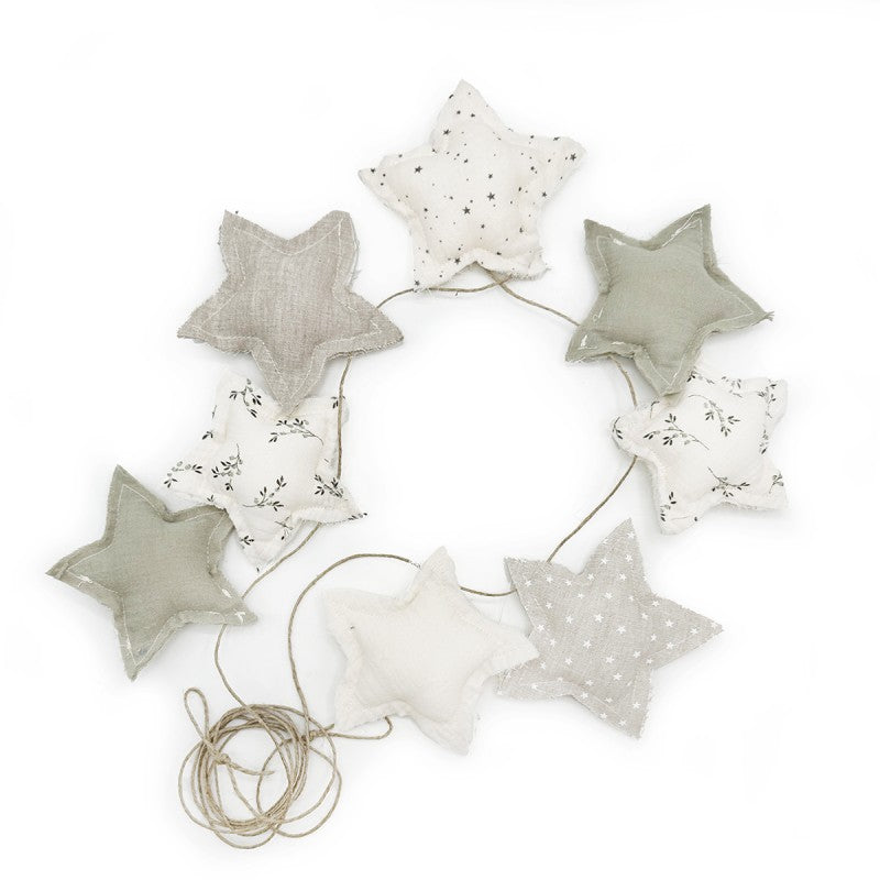 Banderole Étoiles – Décoration Murale Babyshower