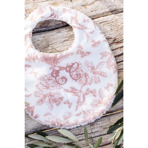 Bavoir imprimé Toile de Jouy | Tartine et Chocolat
