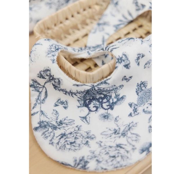 Bavoir imprimé Toile de Jouy | Tartine et Chocolat