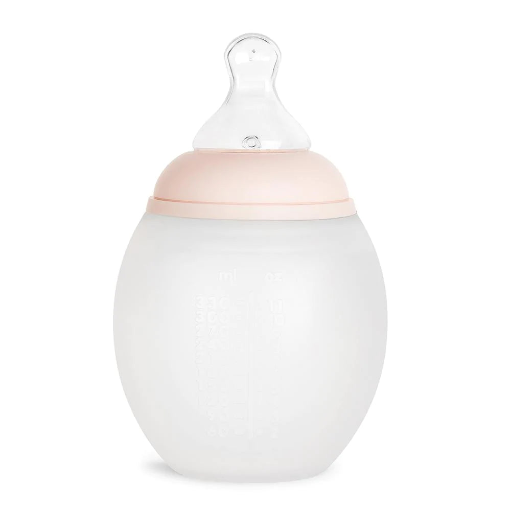 Biberon anti-colique 330 ml – Elhée | Silicone médical, tétine physiologique, dès 3 mois