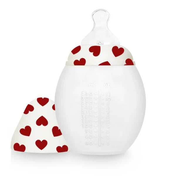 Biberon anti-colique 330 ml – Elhée | Silicone médical, tétine physiologique, dès 3 mois