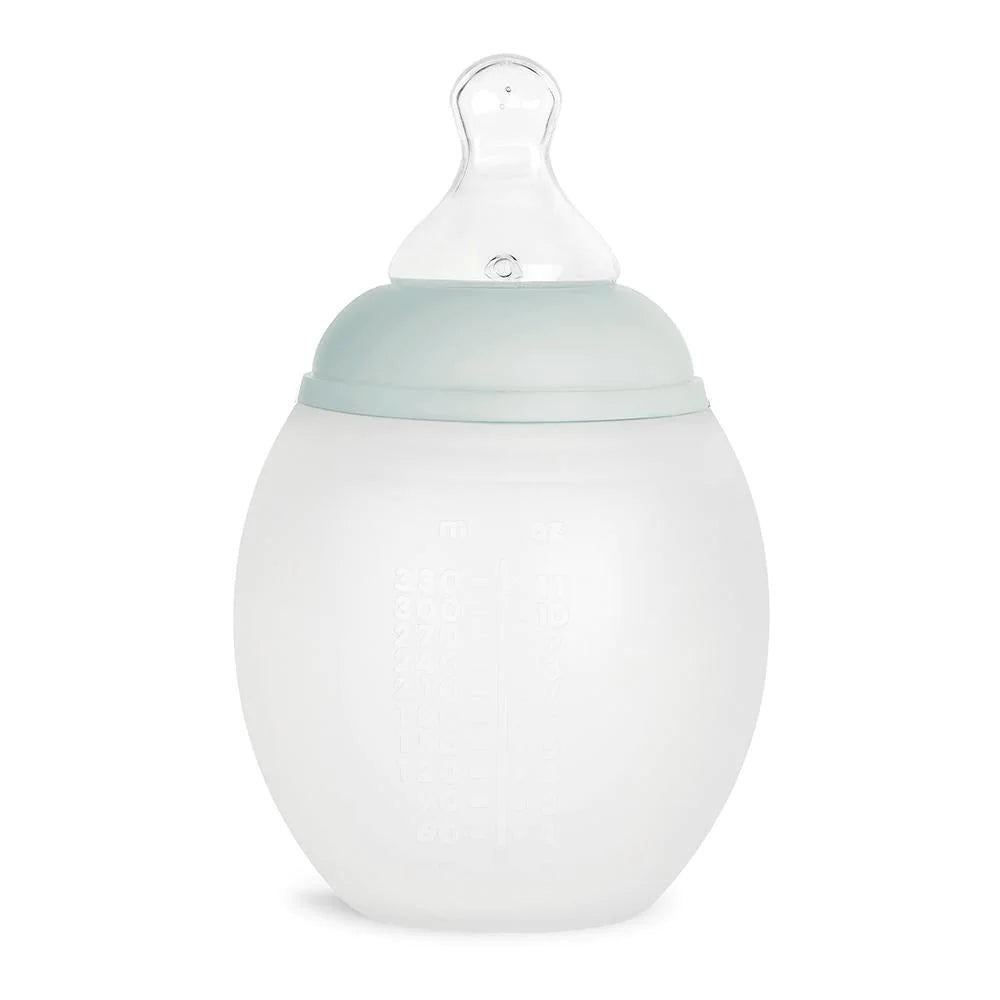 Biberon anti-colique 330 ml – Elhée | Silicone médical, tétine physiologique, dès 3 mois