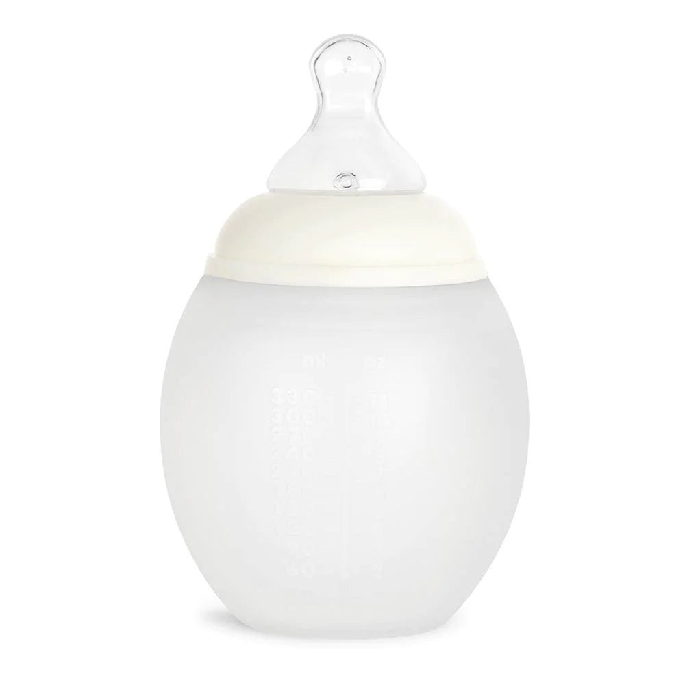 Biberon anti-colique 330 ml – Elhée | Silicone médical, tétine physiologique, dès 3 mois