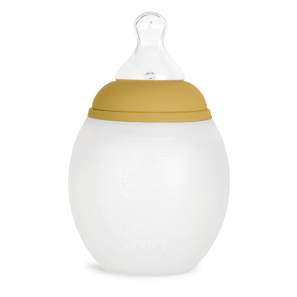 Biberon anti-colique 330 ml – Elhée | Silicone médical, tétine physiologique, dès 3 mois