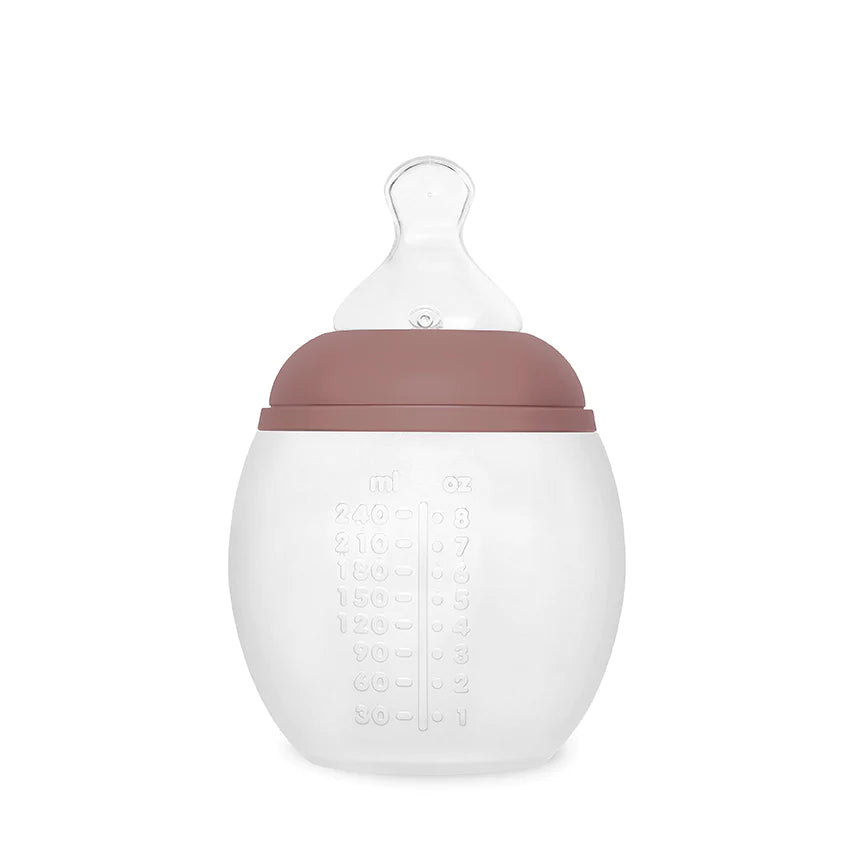 Biberon anti-colique 240 ml en silicone médical | Elhée – Dès 0 mois