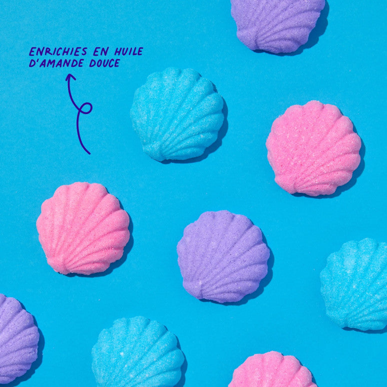 Bombes de Bain – Coffret 7 Mini Bombes Colorées