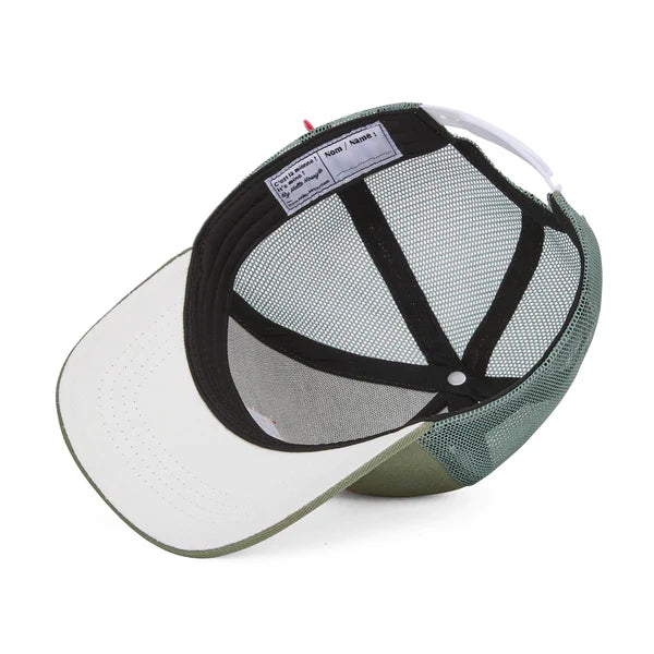Casquette Trucker Enfant & Bébé Mini Olive – Hello Hossy®