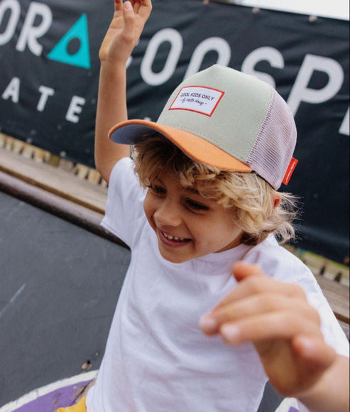 Casquette Trucker Enfant & Bébé – Mini Anis | Hello Hossy®