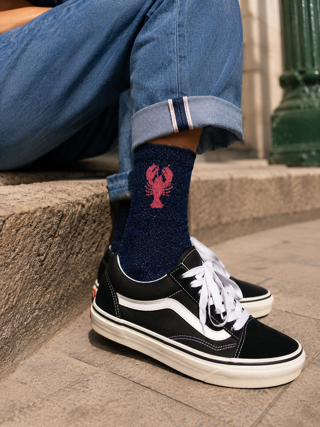 Chaussettes à paillettes Célia – Anouk & Ninon