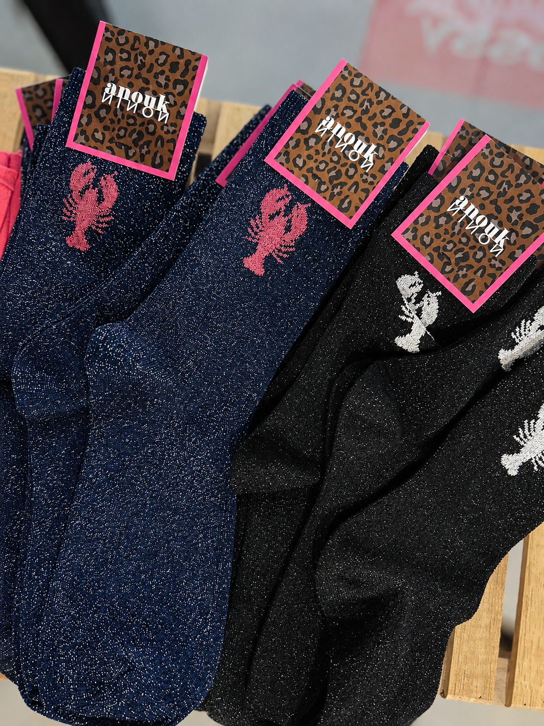 Chaussettes à paillettes Célia – Anouk & Ninon