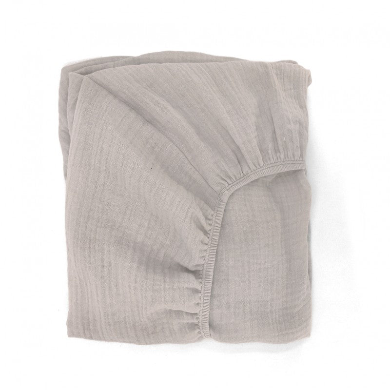 Drap-housse en gaze de coton bio Babyshower