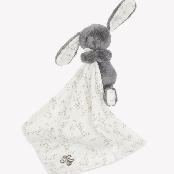 Augustin le lapin – Doudou gris imprimé Rêve étoilé | Tartine et Chocolat